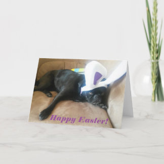 Josie bunny ears Easter card