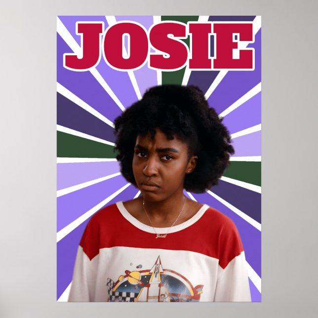 Josie from Bottoms 2023 | Ayo Edebiri | Retro Poster (Front)