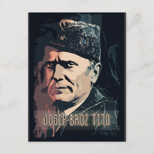 Josip Broz Tito the President of Yugoslavia SFRJ Postcard