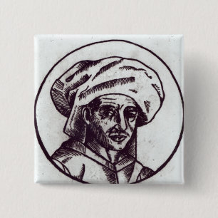 Josquin des Pres 15 Cm Square Badge