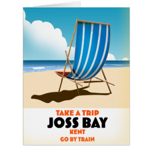 Joss Bay Kent vintage style travel poster.