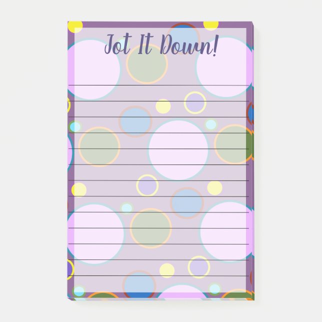 Jot It Down! Post-it Notes (Front)