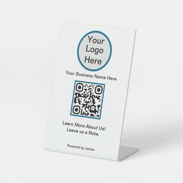 JotJar2 Pedestal Sign (Front)