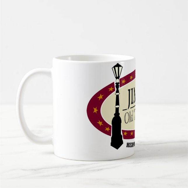 JOTT Logo MEDIUMwhiteletter Two-Tone Coffee Mug (Left)