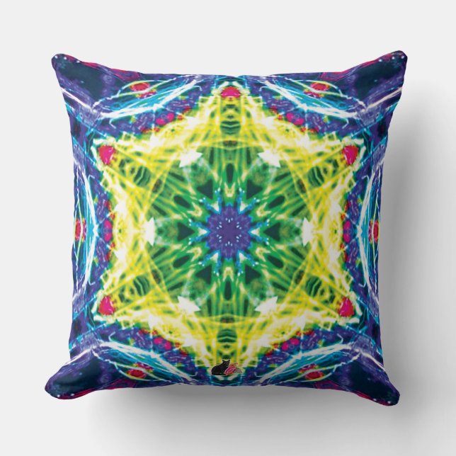 Joules Kaleidoscope Cushion (Front)