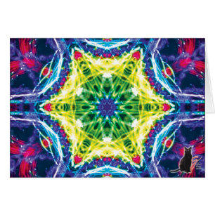 Joules KC Kaleidoscope Greeting Card