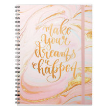 Journal - Dot Grid Hard Cover Notebook, Premium 