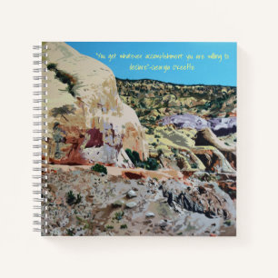 Journal, Ghost Ranch with Georgia O'Keeffe Quote Notebook