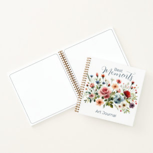 Journal The Best Moments Flowers Var04