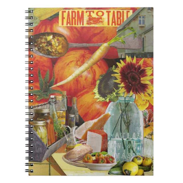 Journal with Farmers Market theme (Front)