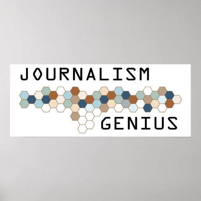 Journalism Genius Poster (Front)
