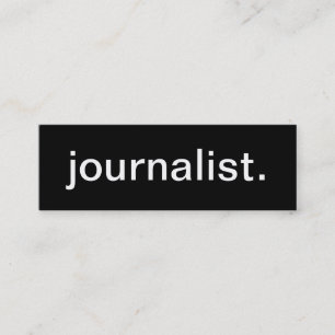 Journalist Business Card