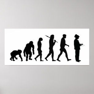 Journalist reporter researcher news presenter poster