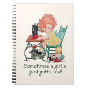 Journals: Just Gotta Sew Notebook