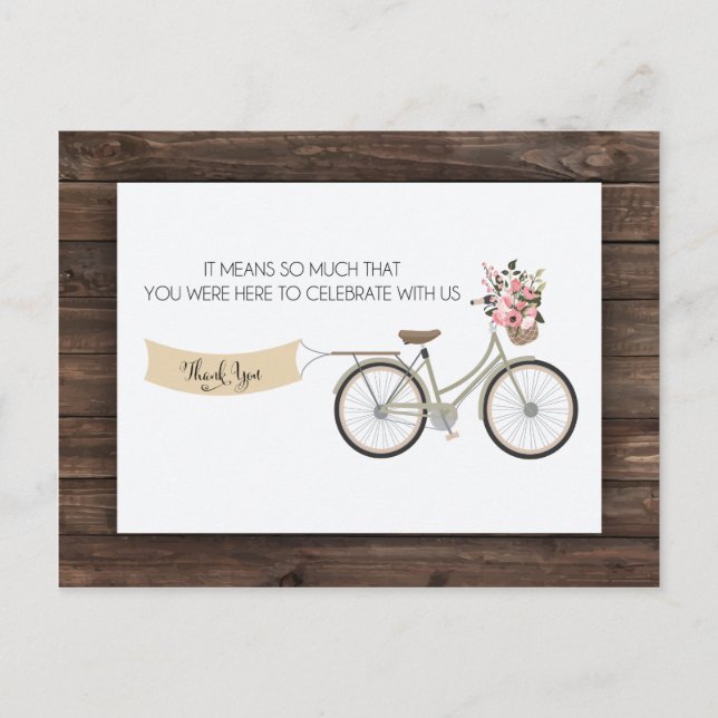 Journey 4.25" x 5.6" Thank You Post Card (Front)