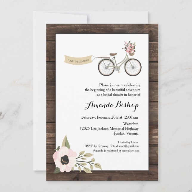 Journey 5" x 7" Invitation / Flat Card (Front)