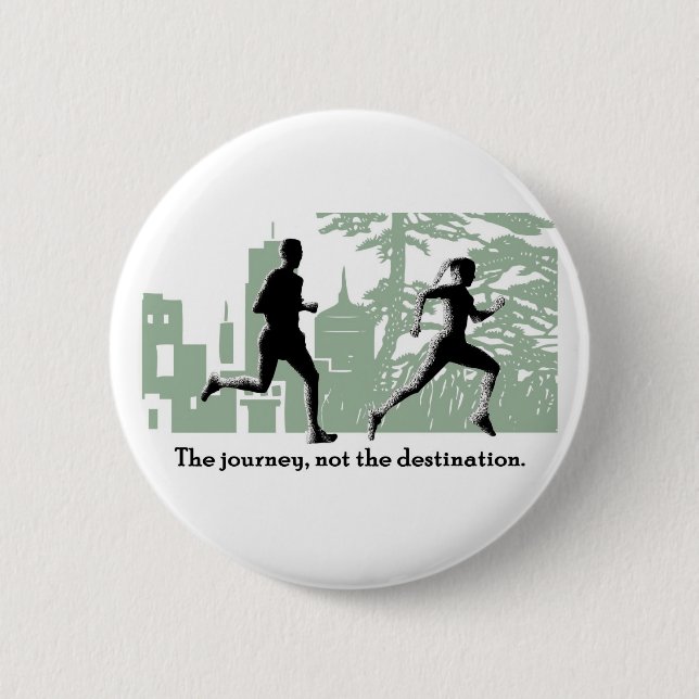 Journey 6 Cm Round Badge (Front)