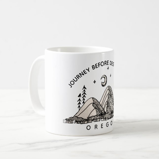 Journey before Destination Mug (Front Left)