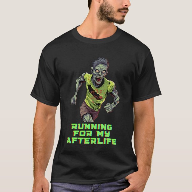 Journey Beyond Running for My Afterlife Experience T-Shirt (Front)