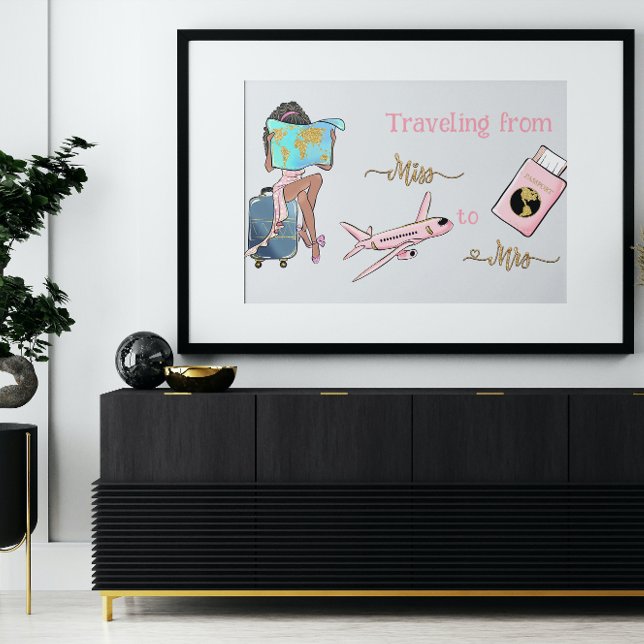 Journey Bridal Shower Travelling From Miss to Mrs  Banner (Creator Uploaded)