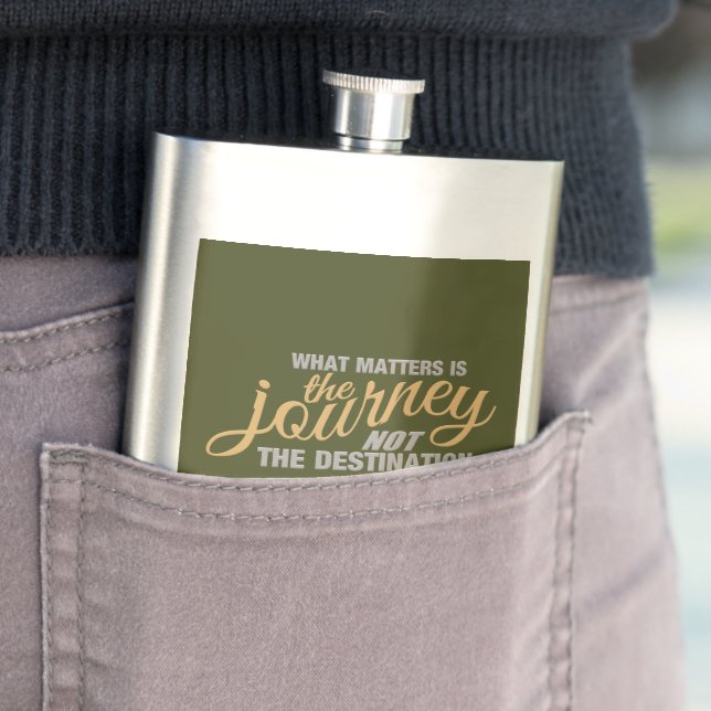 JOURNEY custom flask (In Situ)