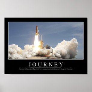 Journey: Inspirational Quote 2 Poster