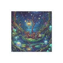 Journey Into the Unknown | Enchanted Night Forest