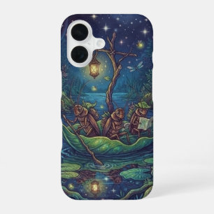 Journey Into the Unknown   Enchanted Night Forest  iPhone 16 Case