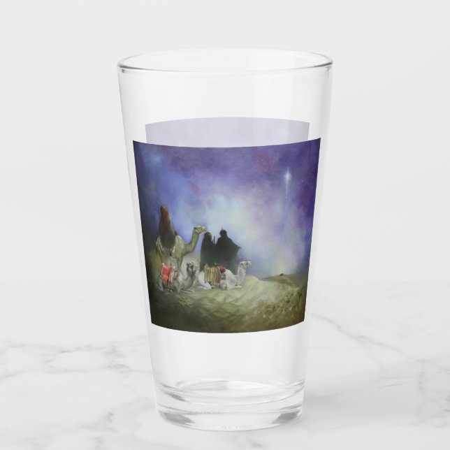 Journey of the Magi Glass Cup (Front)