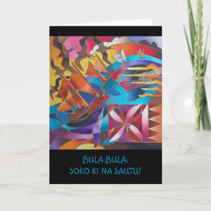"JOURNEY OF THE VAKA II" CARD