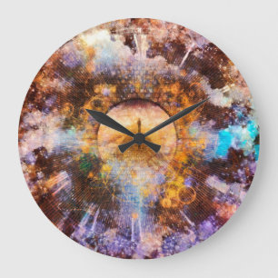 Journey of time large clock