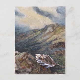 "Journey On" Leaf Postcard