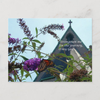 Journey postcard