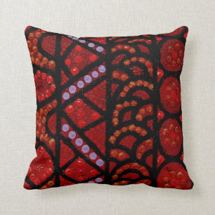 Journey Red Pillow Cushion