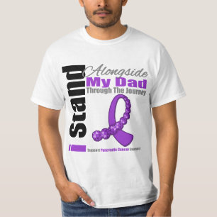 Journey Ribbon For Pancreatic Cancer (Dad) T-Shirt