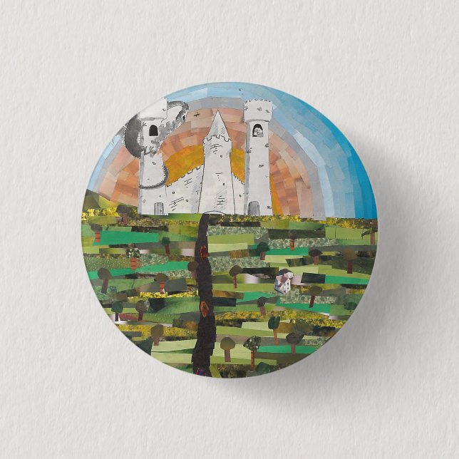 Journey Through a Fantasy Novel 3 Cm Round Badge (Front)