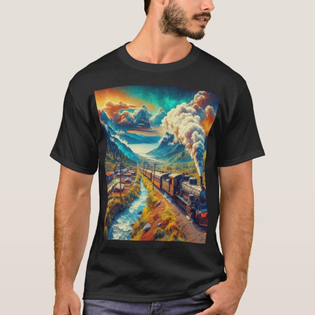 Journey Through the Valley Designs T-Shirt (Front)