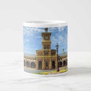 Journey through Time at Albury Station Large Coffee Mug
