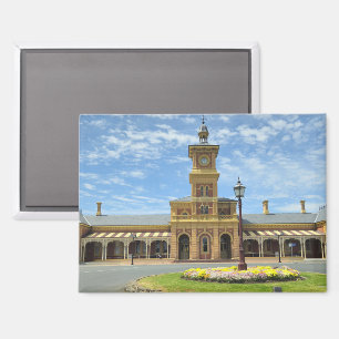 Journey through Time at Albury Station Magnet
