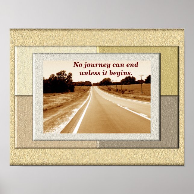 Journey - to begin poster (Front)