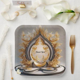 "Journey to Calm" Paper Plate