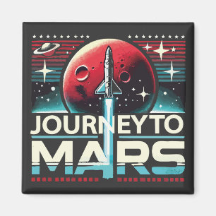 Journey to Mars Magnet