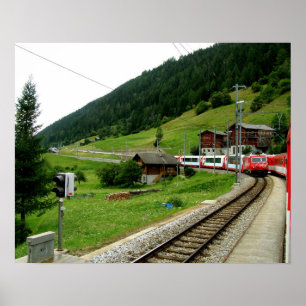 Journey to Oberwald in Switzerland Poster
