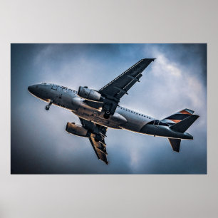 Journey to the Clouds: Aviation Photography Poster