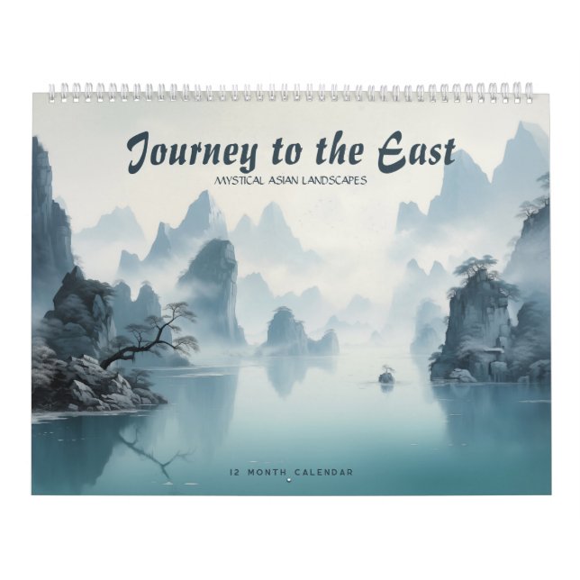 Journey to the East Calendar (Cover)