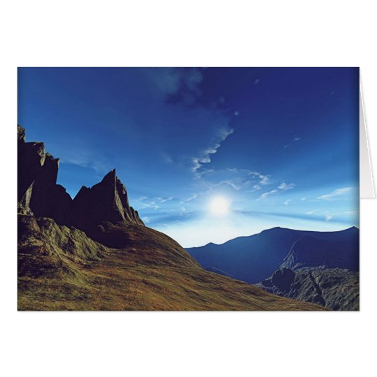 Journey To The Heavens Card