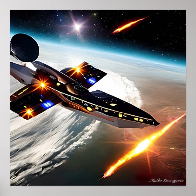 Journey to the Stars poster  (Front)