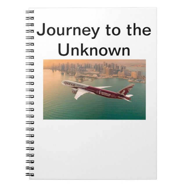 Journey to the Unknown notebook (Front)