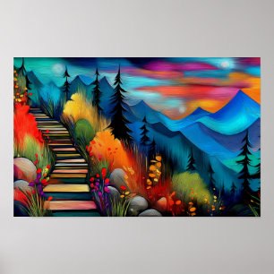 Journey Towards the Light Poster