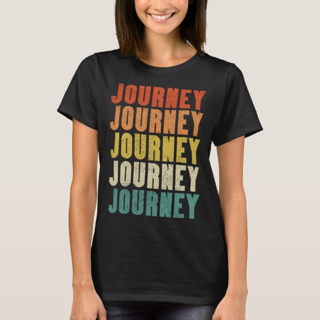 Journey Vintage Retro  17 T-Shirt (Front)
